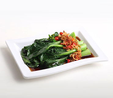 Choy Sim with Oyster Sauce